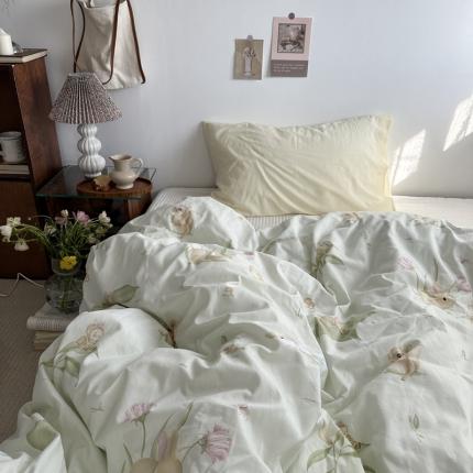 91家纺网 家纺一手货源 找家纺 （总）恋恋三季 2024新款40支133*72全棉斜纹单被套