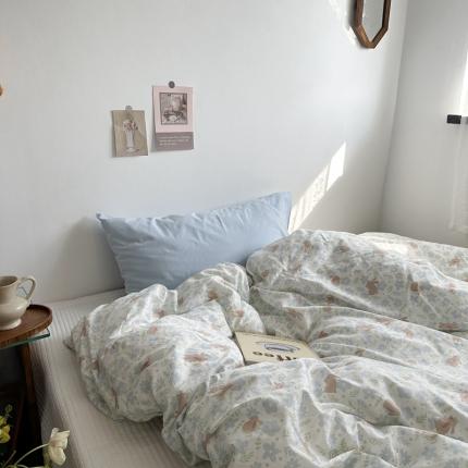 91家纺网 家纺一手货源 找家纺 （总）恋恋三季 2024新款40支133*72全棉斜纹单被套