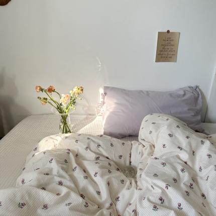 91家纺网 家纺一手货源 找家纺 （总）恋恋三季 2024新款40支133*72全棉斜纹单被套