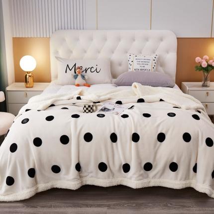 91家纺网 家纺一手货源 找家纺 （总）肖恩 2025新款羊羔绒印花毛毯毯子系列