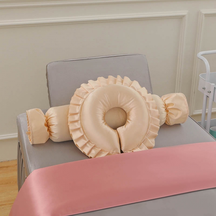 91家纺网 家纺一手货源 找家纺 控价198 不打烊家纺 2025新款冰丝B款美容床罩 冰丝B款-经典灰