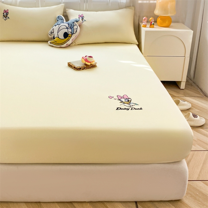 91家纺网 家纺一手货源 找家纺 鑫钰 2023新款A类全棉升级迪士尼系列床笠 黛西公主