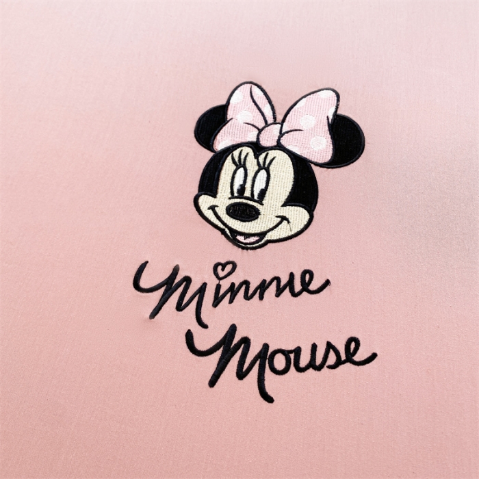 91家纺网 家纺一手货源 找家纺 鑫钰 2023新款A类全棉升级迪士尼系列床笠 米妮公主