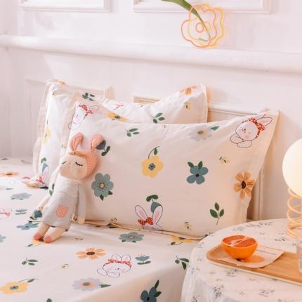 91家纺网 家纺一手货源 找家纺 （总）多品家纺 2023新款12868全棉双针单枕套