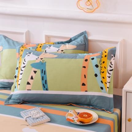 91家纺网 家纺一手货源 找家纺 （总）多品家纺 2023新款12868全棉双针单枕套