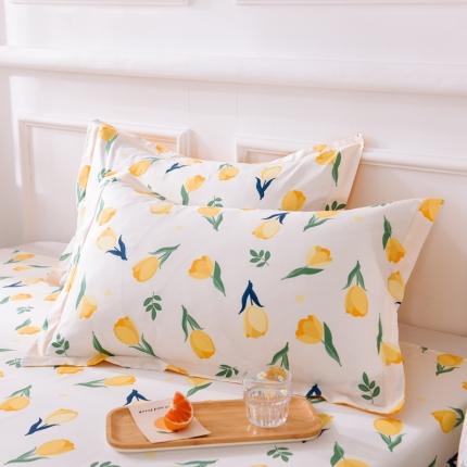 91家纺网 家纺一手货源 找家纺 （总）多品家纺 2023新款12868全棉双针单枕套