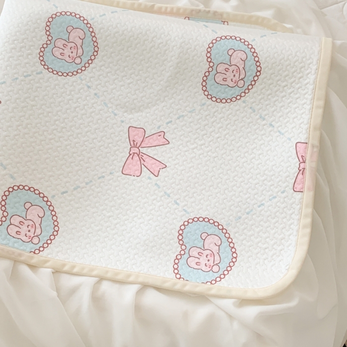 91家纺网 家纺一手货源 找家纺 （总）昔可家纺 2023新款双层雪纺纱花边床裙款凉感软席