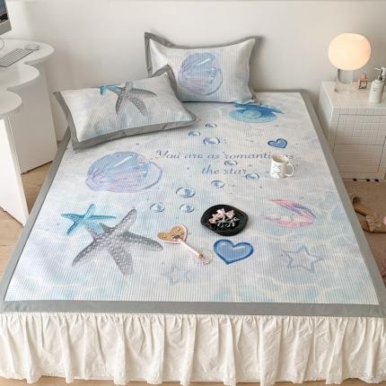 91家纺网 家纺一手货源 找家纺 （总）昔可家纺 2023新款高克重加厚华夫格凉感软席