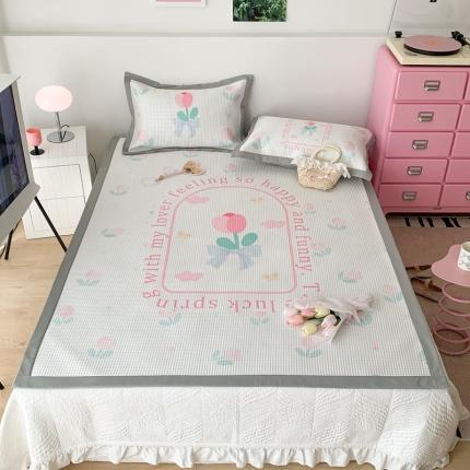 91家纺网 家纺一手货源 找家纺 （总）昔可家纺 2023新款高克重加厚华夫格凉感软席