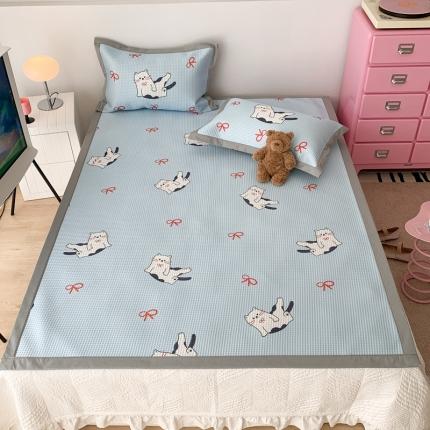 91家纺网 家纺一手货源 找家纺 （总）昔可家纺 2023新款高克重加厚华夫格凉感软席