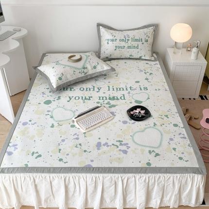 91家纺网 家纺一手货源 找家纺 （总）昔可家纺 2023新款高克重加厚华夫格凉感软席