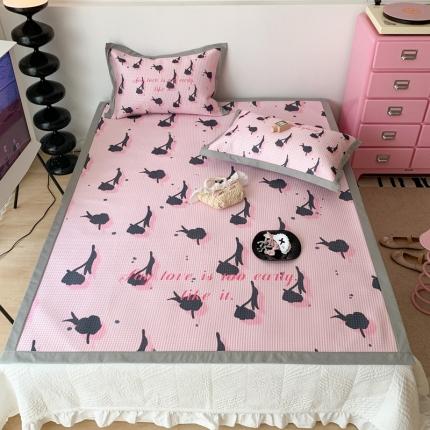 91家纺网 家纺一手货源 找家纺 （总）昔可家纺 2023新款高克重加厚华夫格凉感软席