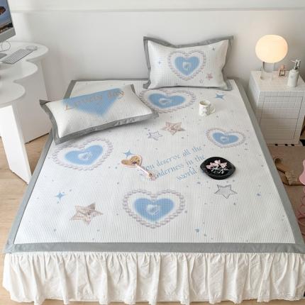 91家纺网 家纺一手货源 找家纺 （总）昔可家纺 2023新款高克重加厚华夫格凉感软席