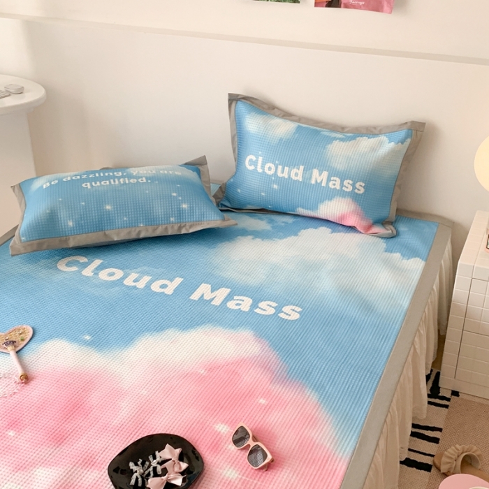 91家纺网 家纺一手货源 找家纺 （总）昔可家纺 2023新款高克重加厚华夫格凉感软席