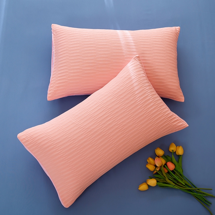 91家纺网 家纺一手货源 找家纺 （总）丰淘家纺 2023新款泡泡纱单边枕套