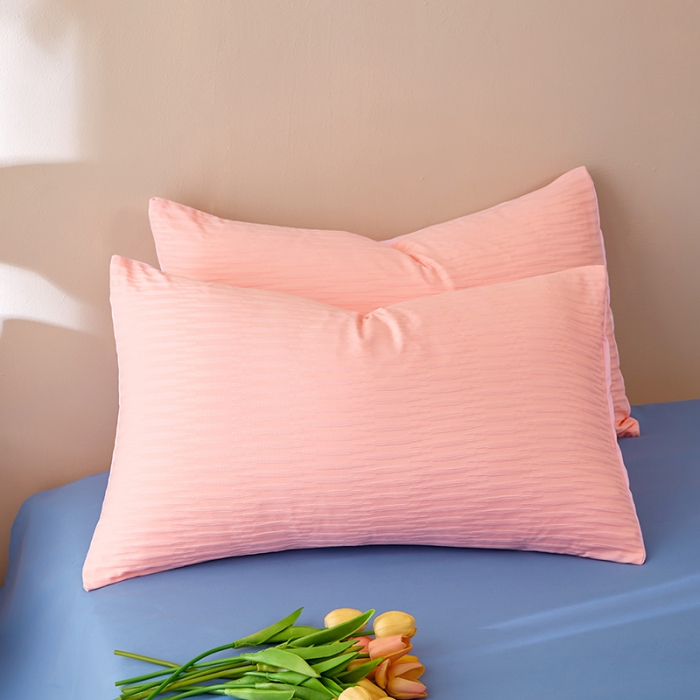 91家纺网 家纺一手货源 找家纺 （总）丰淘家纺 2023新款泡泡纱单边枕套