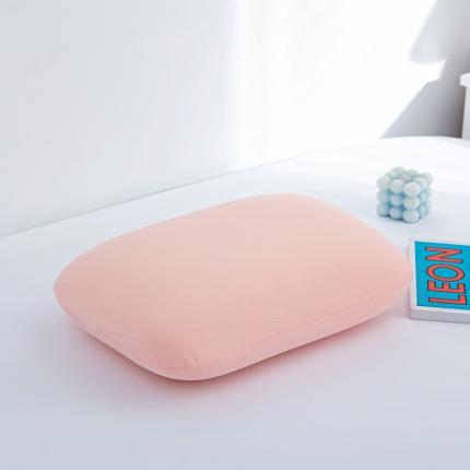 91家纺网 家纺一手货源 找家纺 萌番宝 2023新款午睡枕冰丝款 午睡冰丝粉（记忆棉款）36*24*10cm
