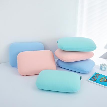 （总）萌番宝 2025新款迷你小枕头便携式午睡乳胶枕趴睡枕午休神器-冰丝款