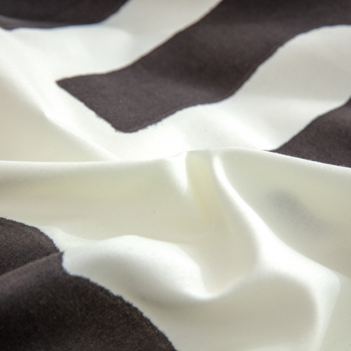 91家纺网 家纺一手货源 找家纺 乐居坊 2023新款芦荟棉四件套（5月份新花型） 潮流-灰