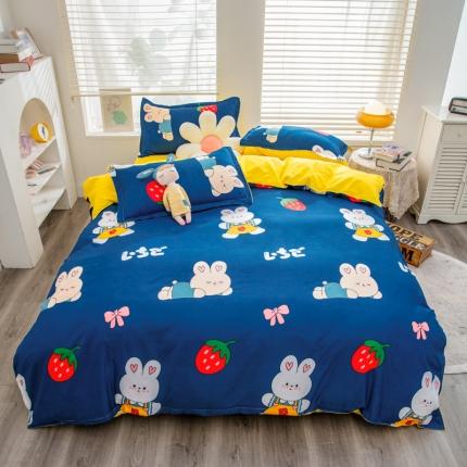 乐居坊 2023新款芦荟棉四件套（5月份新花型） 欢乐颂