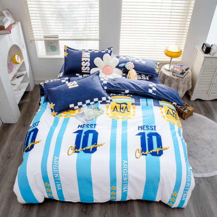 91家纺网 家纺一手货源 找家纺 乐居坊 2023新款芦荟棉四件套（5月份新花型） 王者荣耀