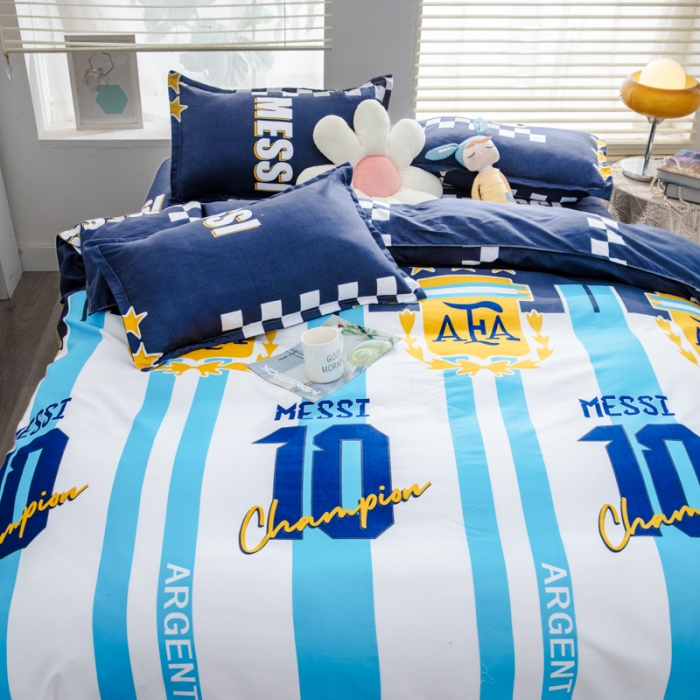 91家纺网 家纺一手货源 找家纺 乐居坊 2023新款芦荟棉四件套（5月份新花型） 王者荣耀