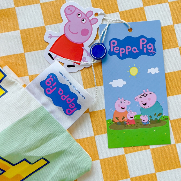 91家纺网 家纺一手货源 找家纺 感遇家纺 2023新款小猪佩奇系列全棉印花四件套 佩琪