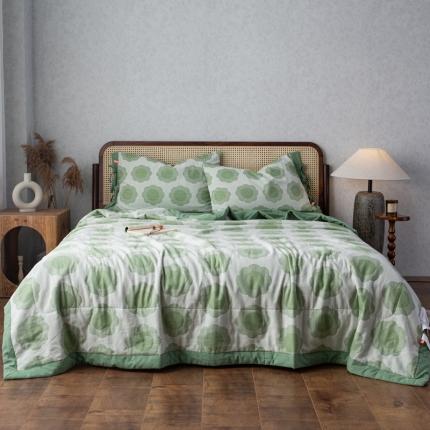 91家纺网 家纺一手货源 找家纺 （总）安莱生活 2023新款 太阳花夏被四件套及单独夏被