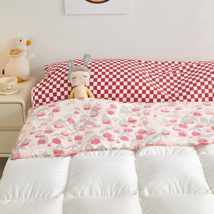 91家纺网 家纺一手货源 找家纺 （总）怡家居 2023新款全棉印花隔脏旅行睡袋