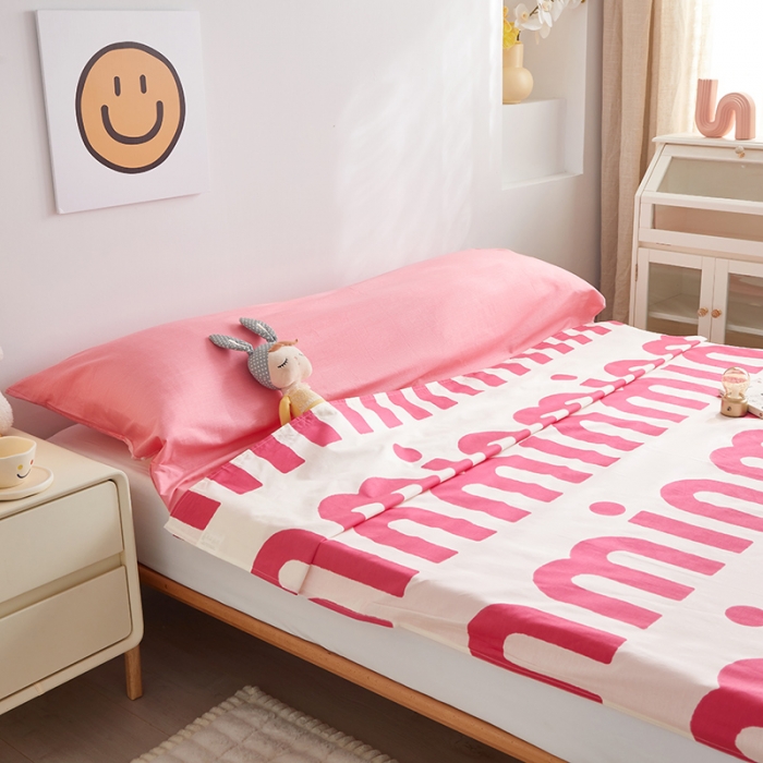 91家纺网 家纺一手货源 找家纺 怡家居 2023新款全棉印花隔脏旅行睡袋 MM小姐