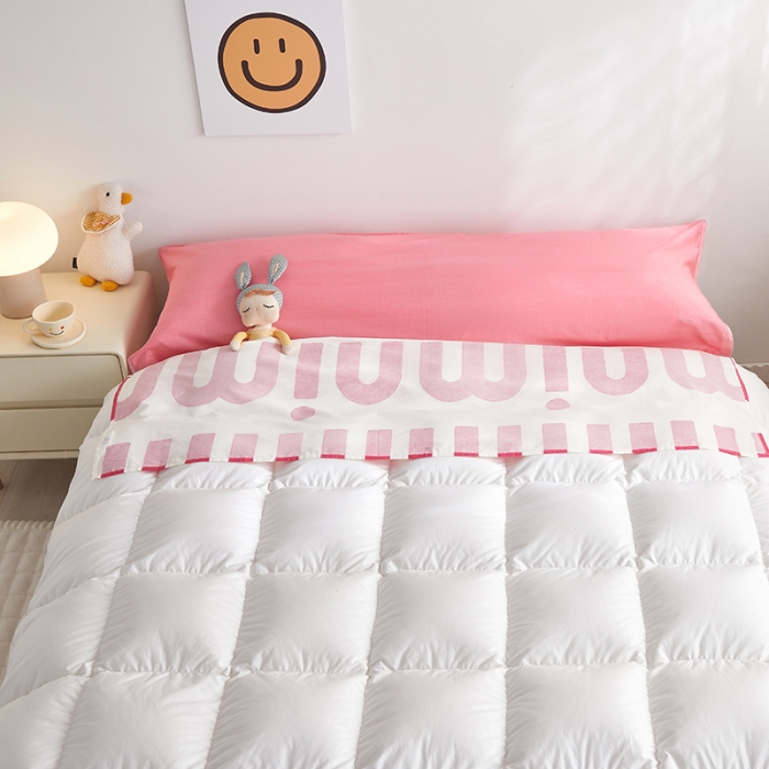 91家纺网 家纺一手货源 找家纺 怡家居 2023新款全棉印花隔脏旅行睡袋 MM小姐