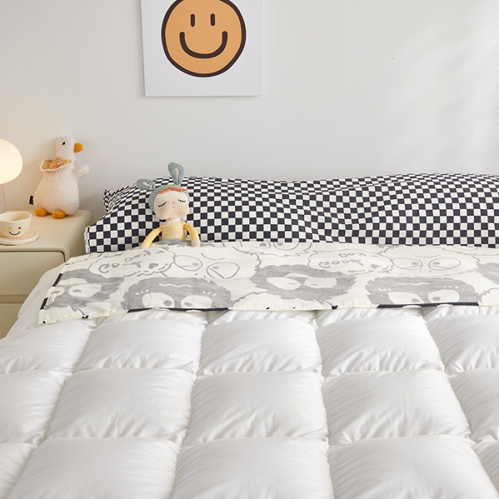 91家纺网 家纺一手货源 找家纺 怡家居 2023新款全棉印花隔脏旅行睡袋 小幸运