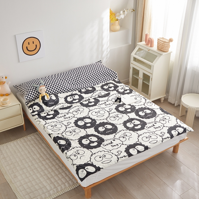 91家纺网 家纺一手货源 找家纺 怡家居 2023新款全棉印花隔脏旅行睡袋 小幸运