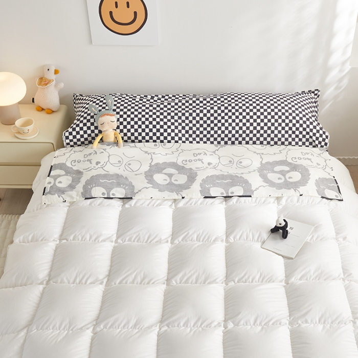 91家纺网 家纺一手货源 找家纺 怡家居 2023新款全棉印花隔脏旅行睡袋 小幸运