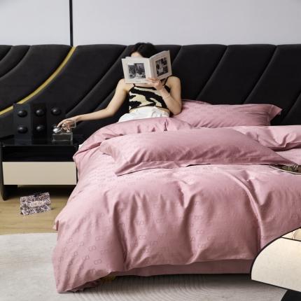 91家纺网 家纺一手货源 找家纺 （总）安莱生活 2023新款 100S纯棉提花四件套