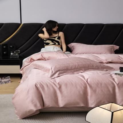 91家纺网 家纺一手货源 找家纺 （总）安莱生活 2023新款 100S纯棉提花四件套