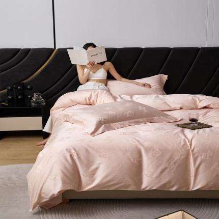 91家纺网 家纺一手货源 找家纺 （总）安莱生活 2023新款 100S纯棉提花四件套