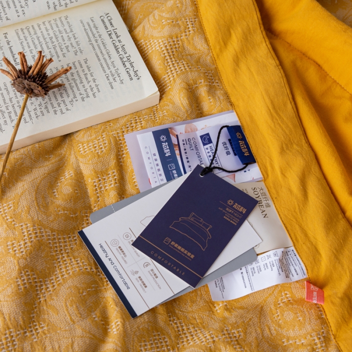 91家纺网 家纺一手货源 找家纺 （总）安莱生活2023新款 双层纱华夫格夏被四件套及单独夏被