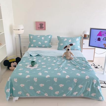 91家纺网 家纺一手货源 找家纺 （总）星期八 2023新款卡通宝宝棉大豆夏被-第二批