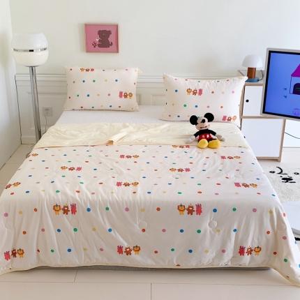 91家纺网 家纺一手货源 找家纺 （总）星期八 2023新款卡通宝宝棉大豆夏被-第二批