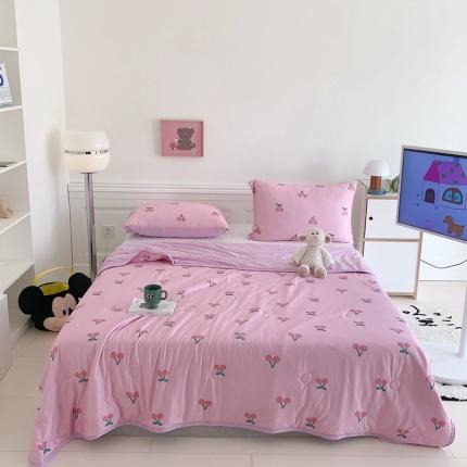 91家纺网 家纺一手货源 找家纺 （总）星期八 2023新款卡通宝宝棉大豆夏被-第二批