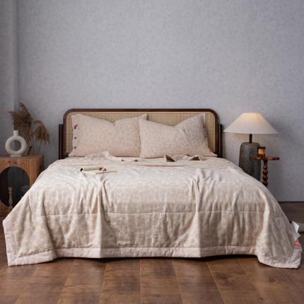 91家纺网 家纺一手货源 找家纺 （总）安莱生活 2023新款 棉麻夏被四件套及单独夏被