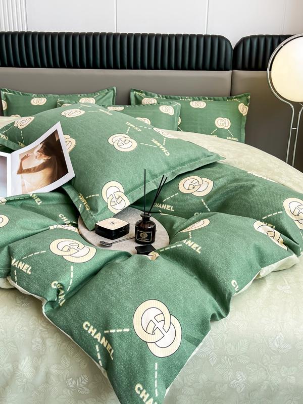 91家纺网 家纺一手货源 找家纺 棠颂 2023新款植物羊绒四件套 莫娜