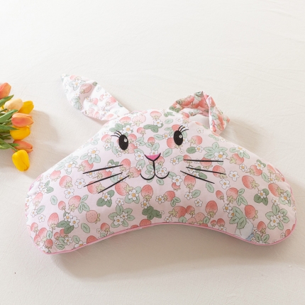 91家纺网 家纺一手货源 找家纺 （总）枕之坊 2023新款长耳兔荞麦枕30*55CM