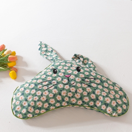 91家纺网 家纺一手货源 找家纺 （总）枕之坊 2023新款长耳兔荞麦枕30*55CM