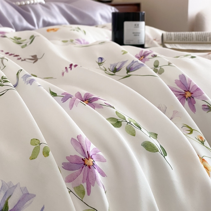 91家纺网 家纺一手货源 找家纺 （总）西西家居2023新款奥地利兰精天丝四件套