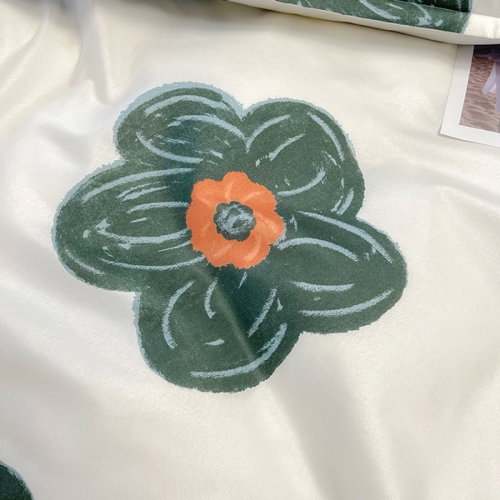 91家纺网 家纺一手货源 找家纺 宏源家纺 2023新款芦荟棉亲肤四件套 香榭丽