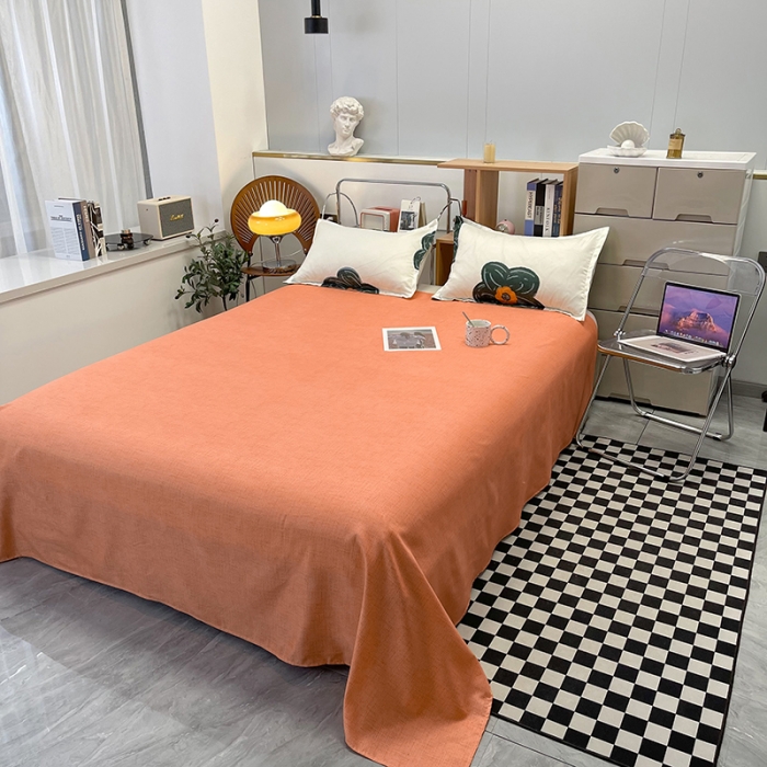 91家纺网 家纺一手货源 找家纺 宏源家纺 2023新款芦荟棉亲肤四件套 香榭丽