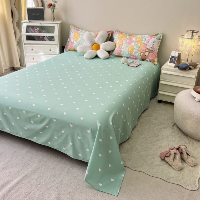 91家纺网 家纺一手货源 找家纺 宏源家纺 2023新款芦荟棉亲肤四件套 小伙伴