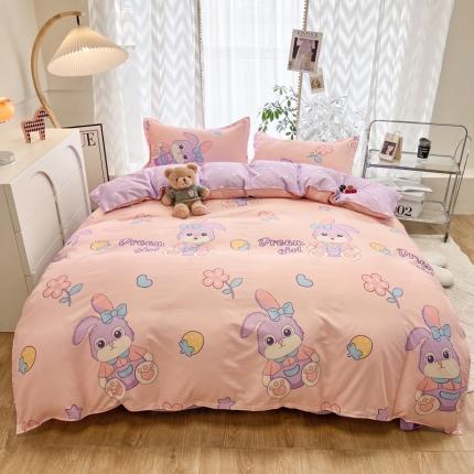 宏源家纺 2023新款芦荟棉亲肤四件套 星黛兔